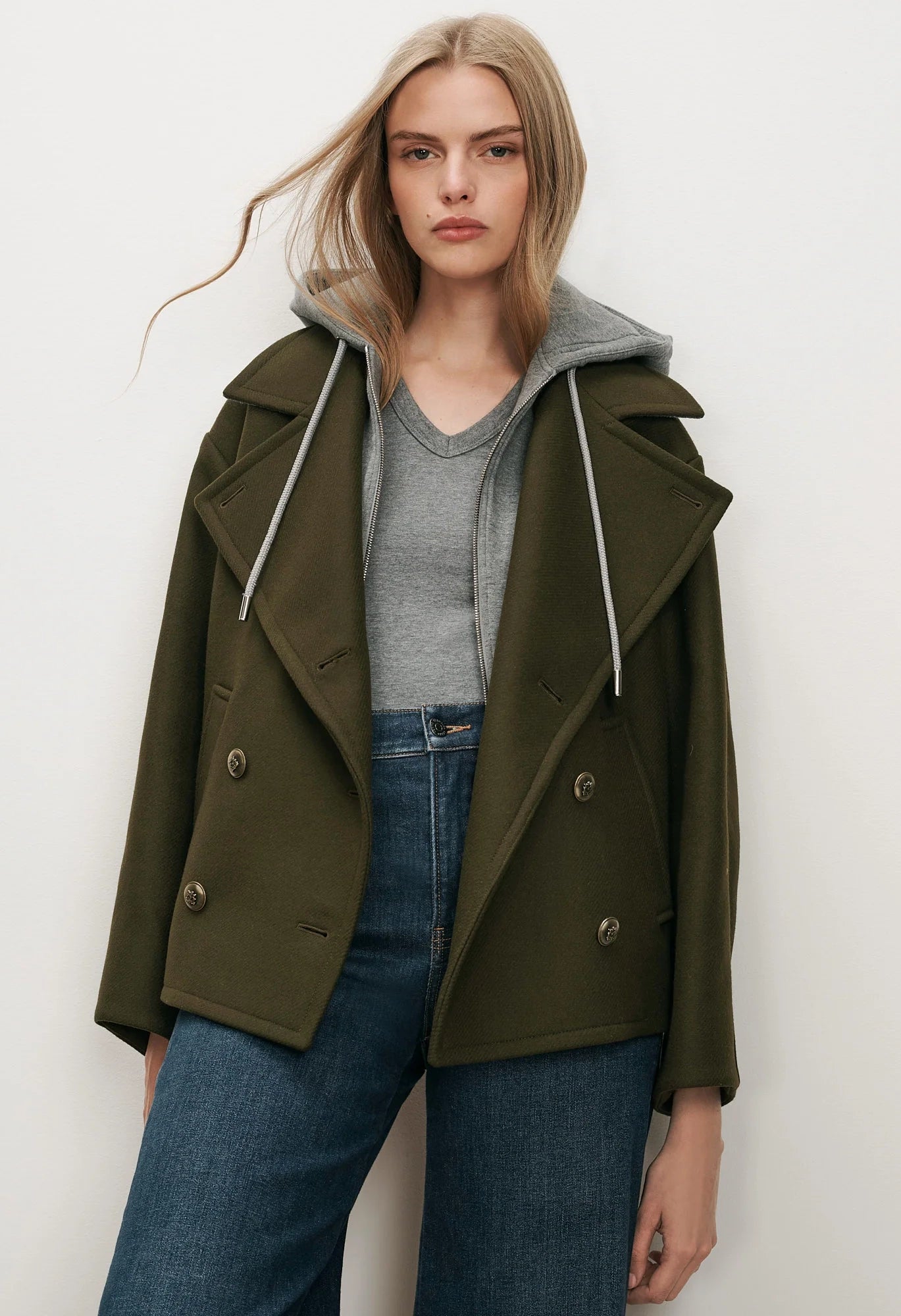 Franklin Coat with Dickey