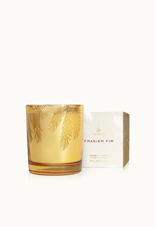 Frasier Fir Gilded Gold Poured Candle