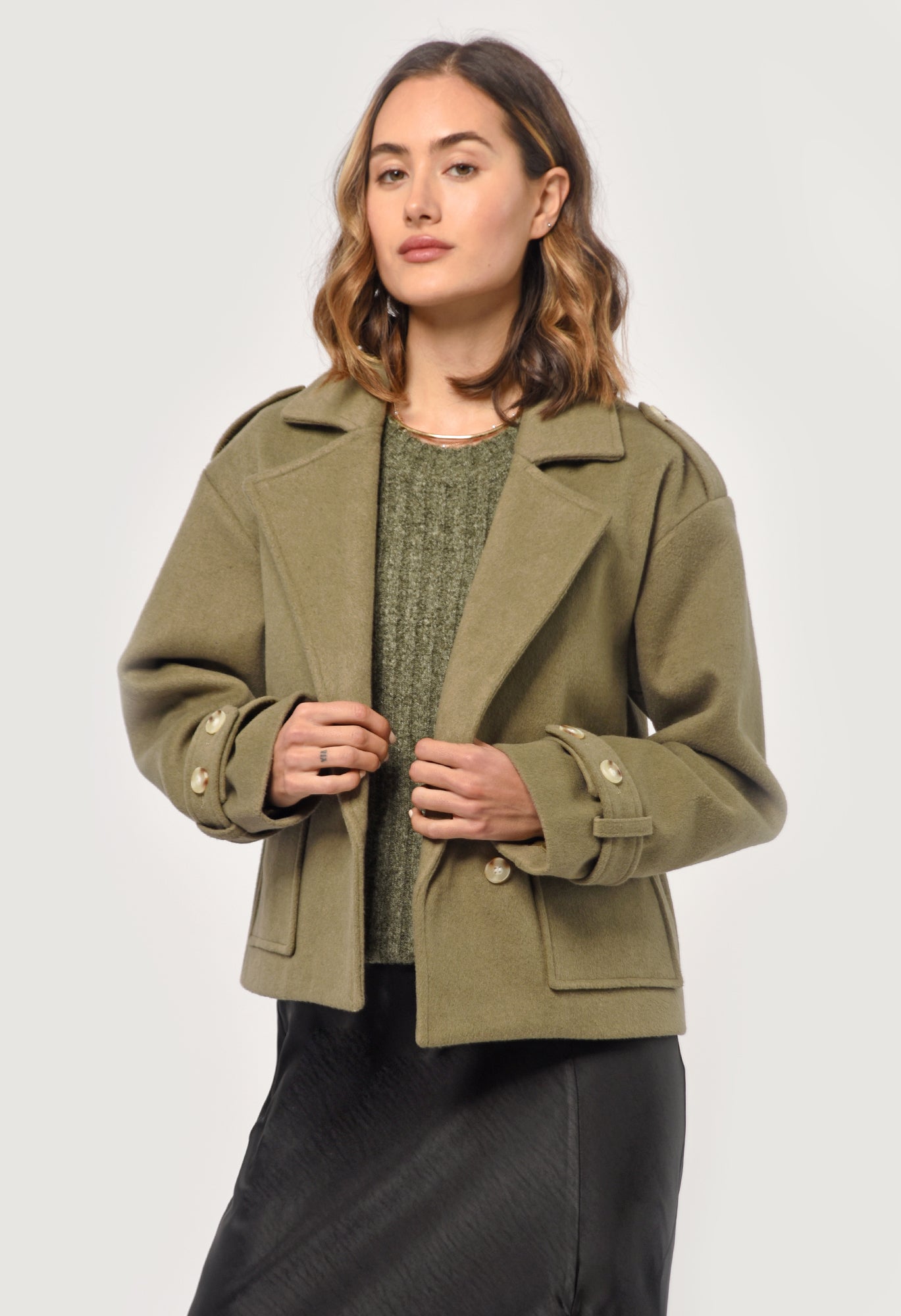 Phillips Brushed Wool Blend Jacket