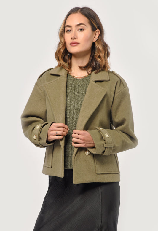 Phillips Brushed Wool Blend Jacket