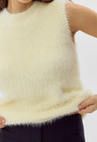 Angie Fuzzy Knit Top