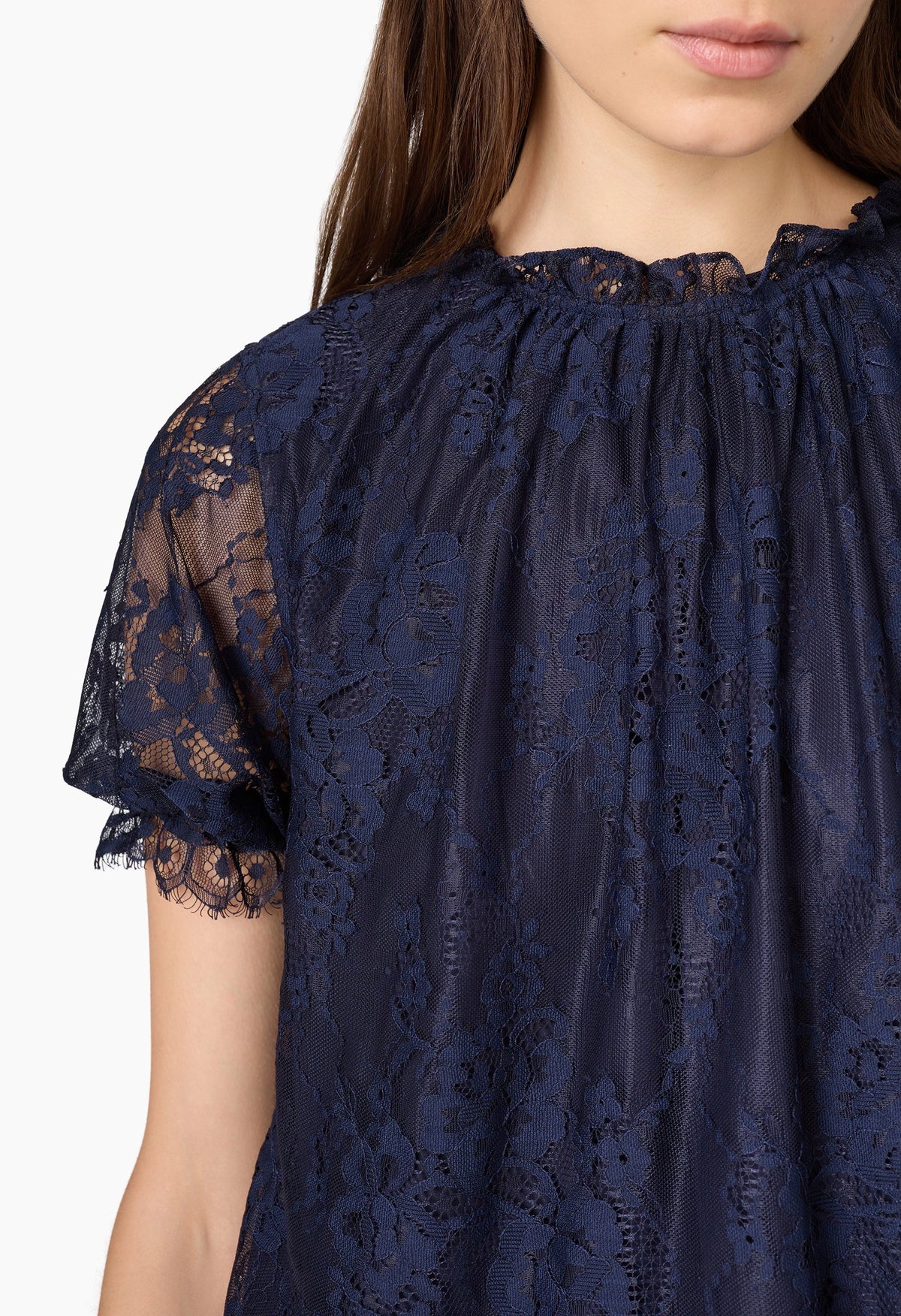 Geraldine Lace Top