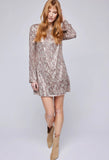 Zadie Sequin Mini Dress