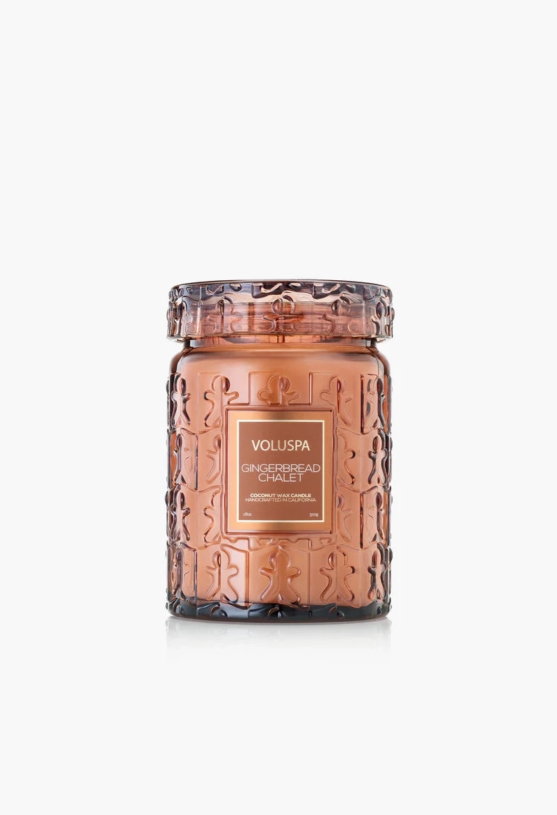 Gingerbread Chalet 18oz Large Jar Candle