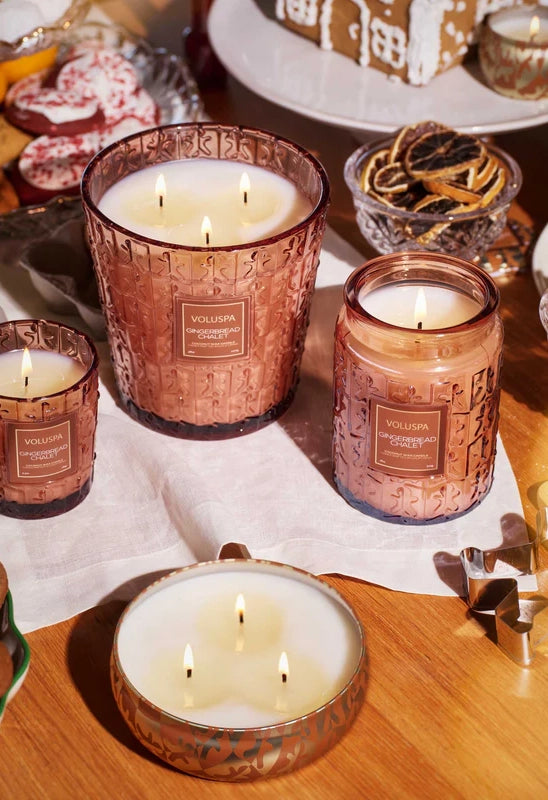 Gingerbread Chalet 18oz Large Jar Candle