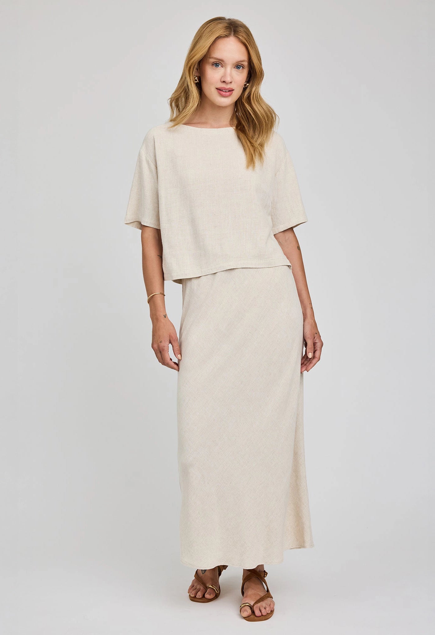 Gemini Linen Top