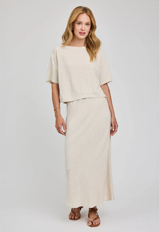 Gemini Linen Top