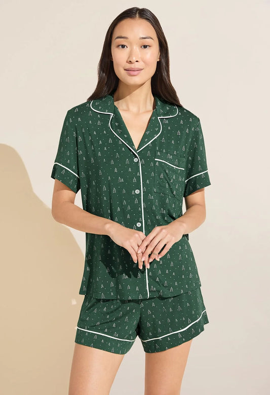 Gisele Printed Relaxed Short Pj Set