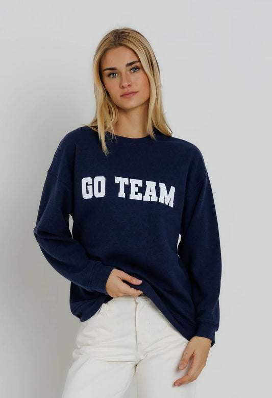 Navy Go Team Oversized Crew