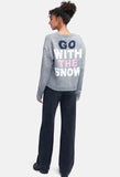Go With Snow Sweater