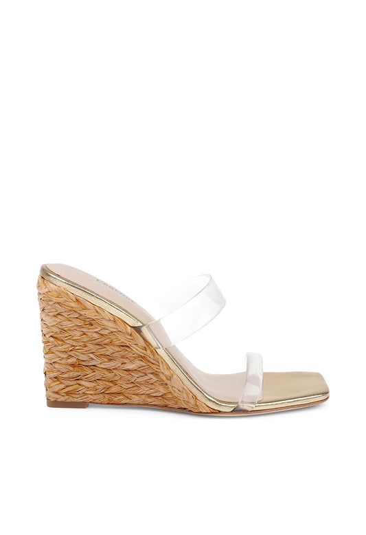 Farrell Espadrille Wedge Slide Sandal
