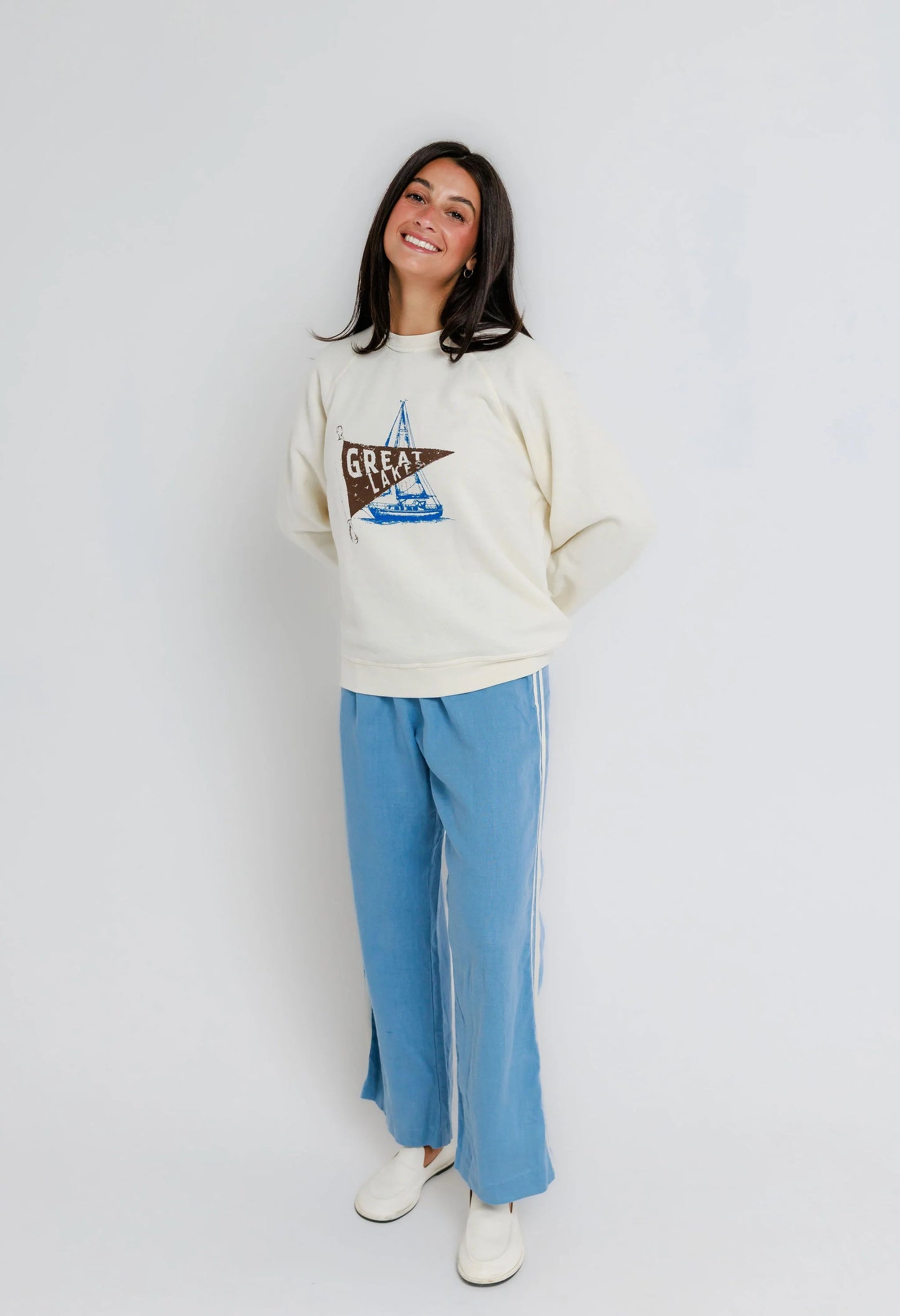 Great Lakes Raglan Crew