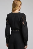 Harlea Lace Combo Blouse