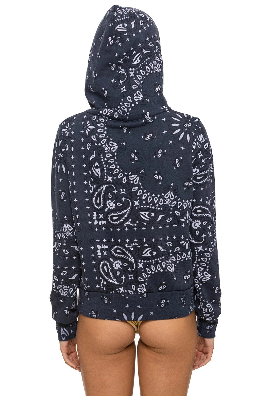 Bandana Zip Hoodie