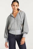 Heather Maddie Zip Up Sweatshirt