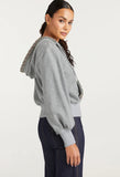 Heather Maddie Zip Up Sweatshirt