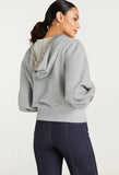 Heather Maddie Zip Up Sweatshirt