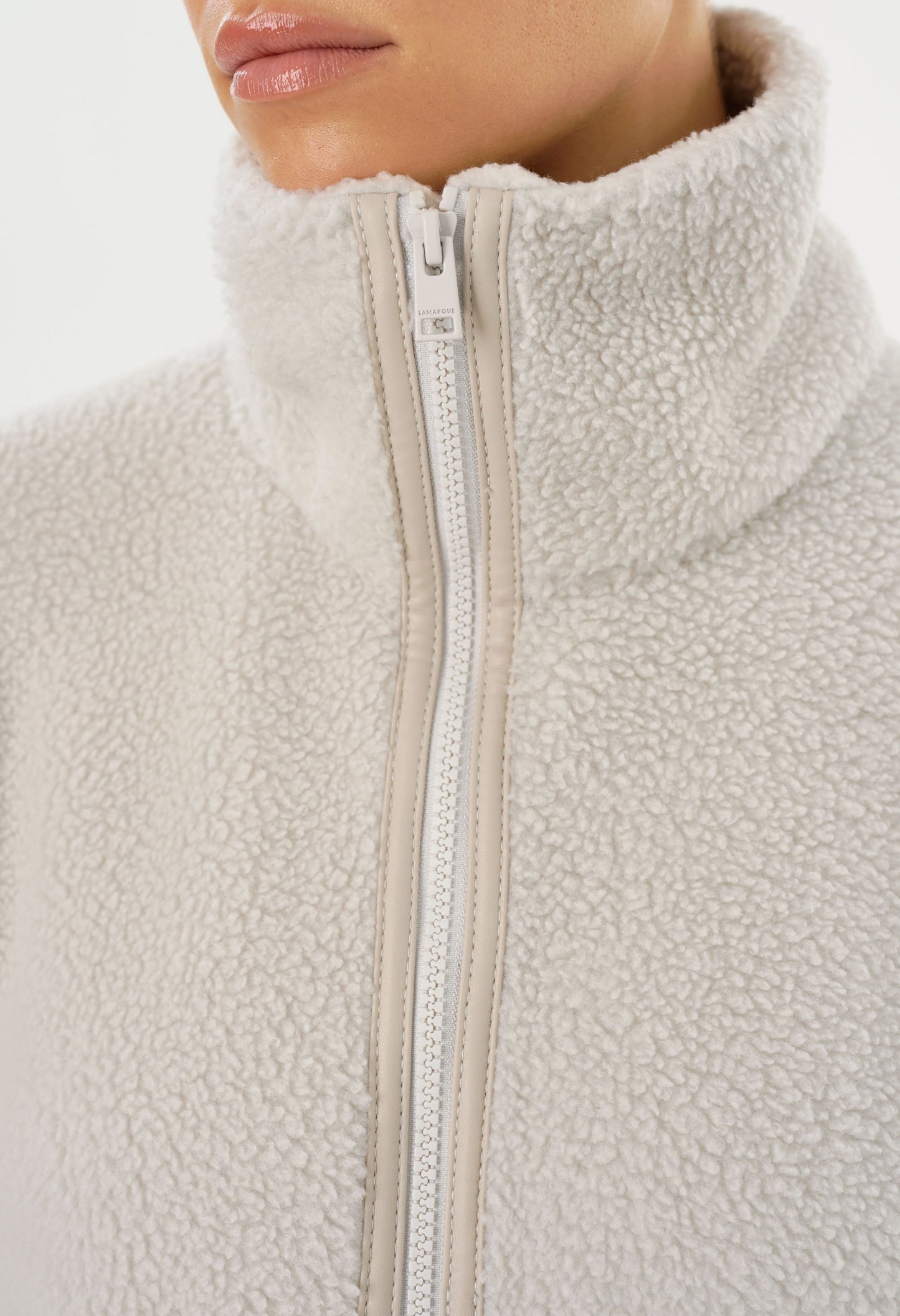 Helsa Knit Polar Fleece Pullover