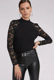 Halle Lace Combo Top