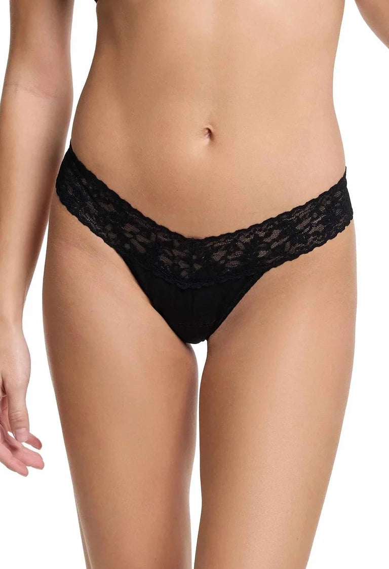 Cotton Low Rise Thong Multi 3 Pack