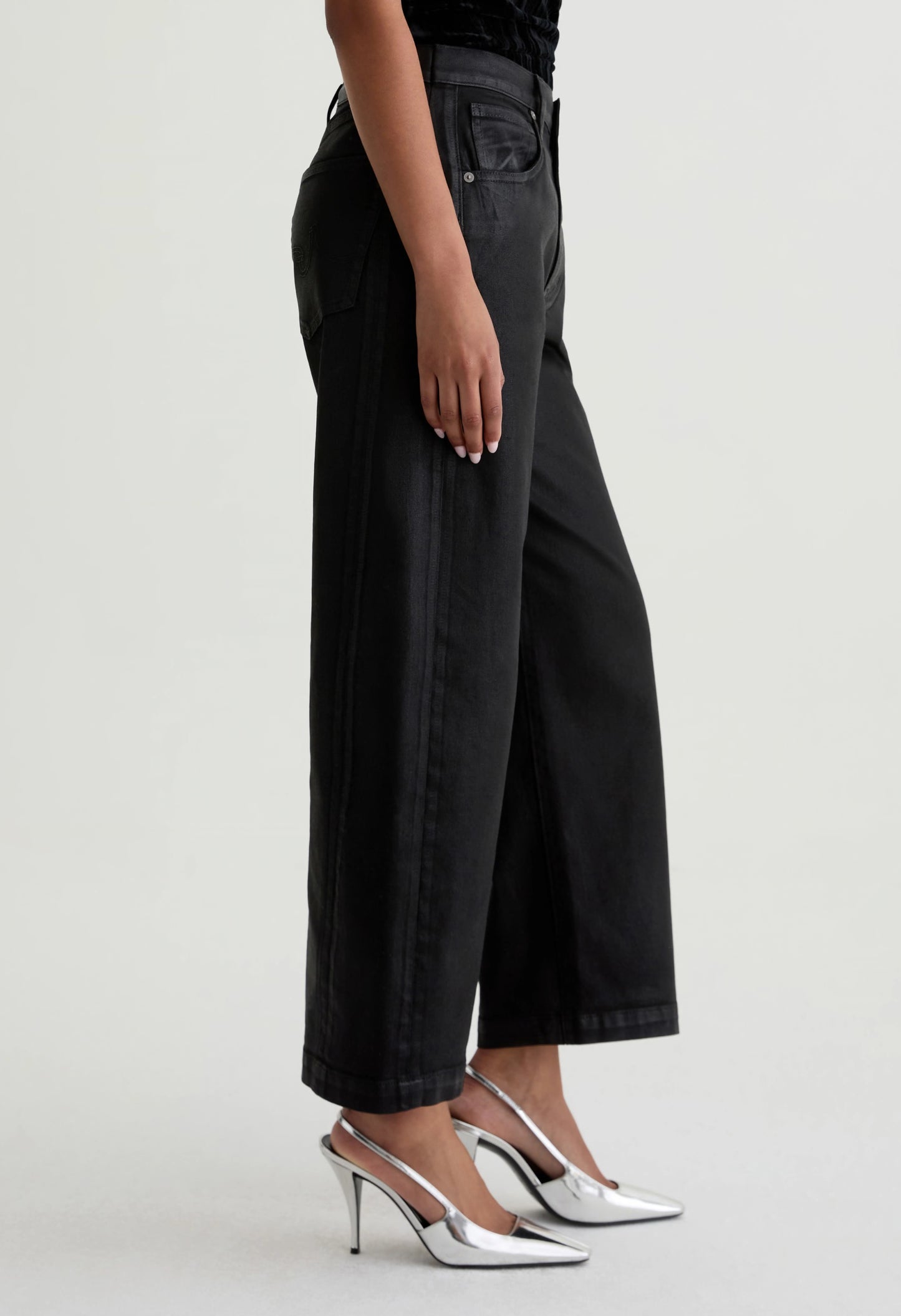 Hattie Crop Leatherette