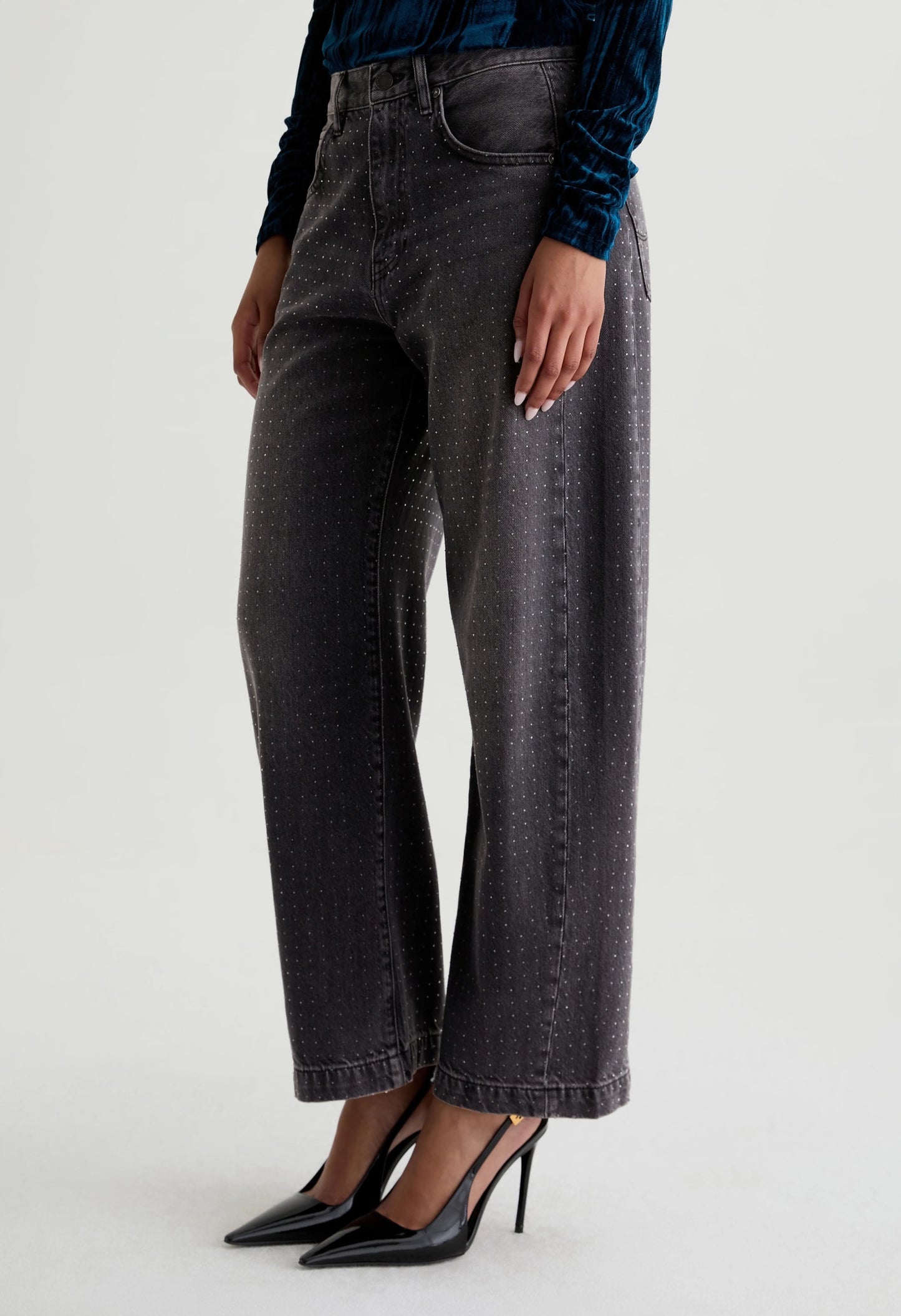 Hattie High-Rise Barrel Starlight