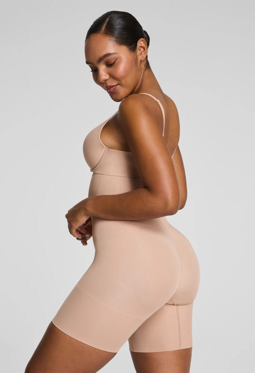 High-Waisted Mid-Thigh Short