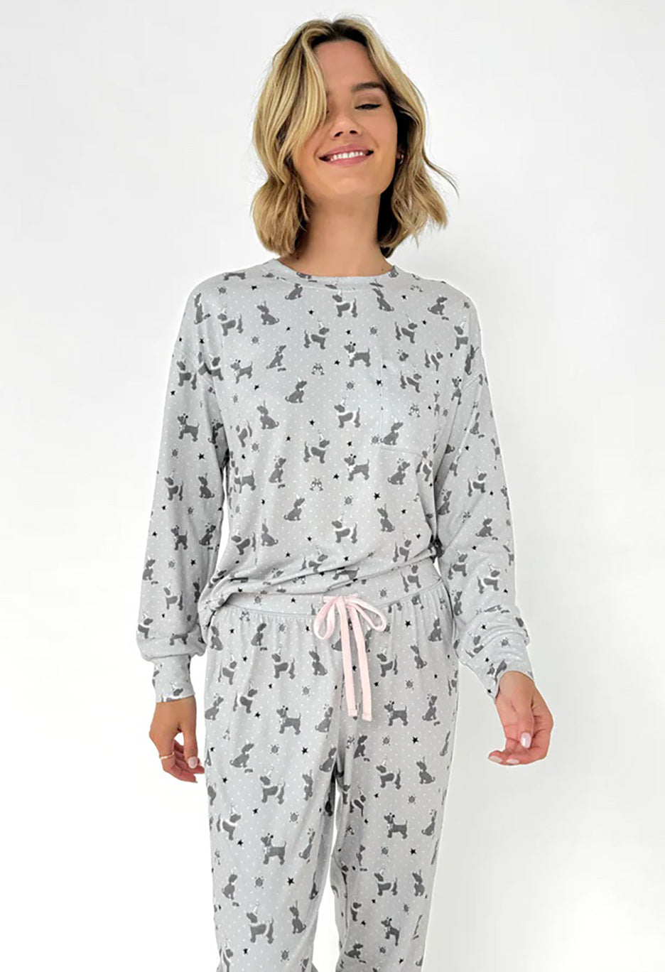 Holiday Dog Marna Pillowsoft PJ Set