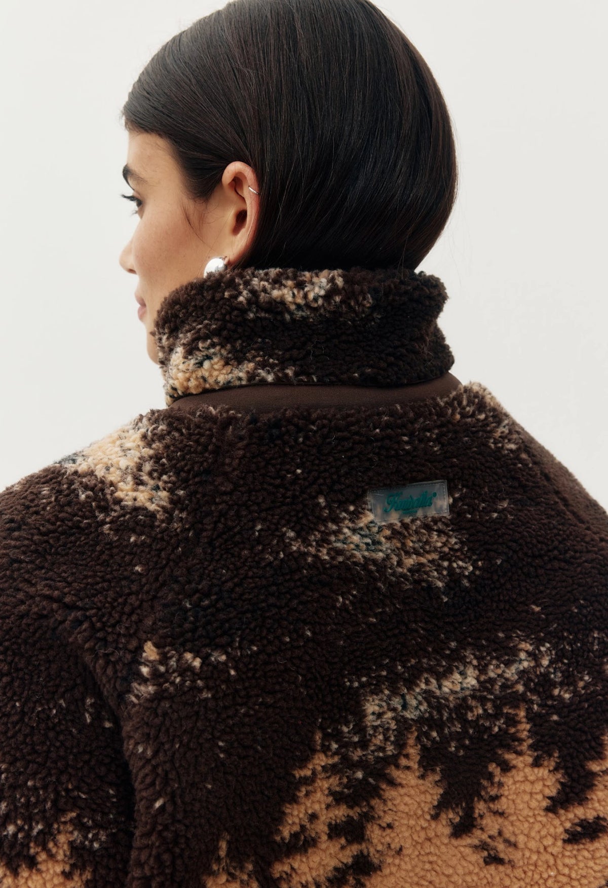 Printed Sherpa Jacket