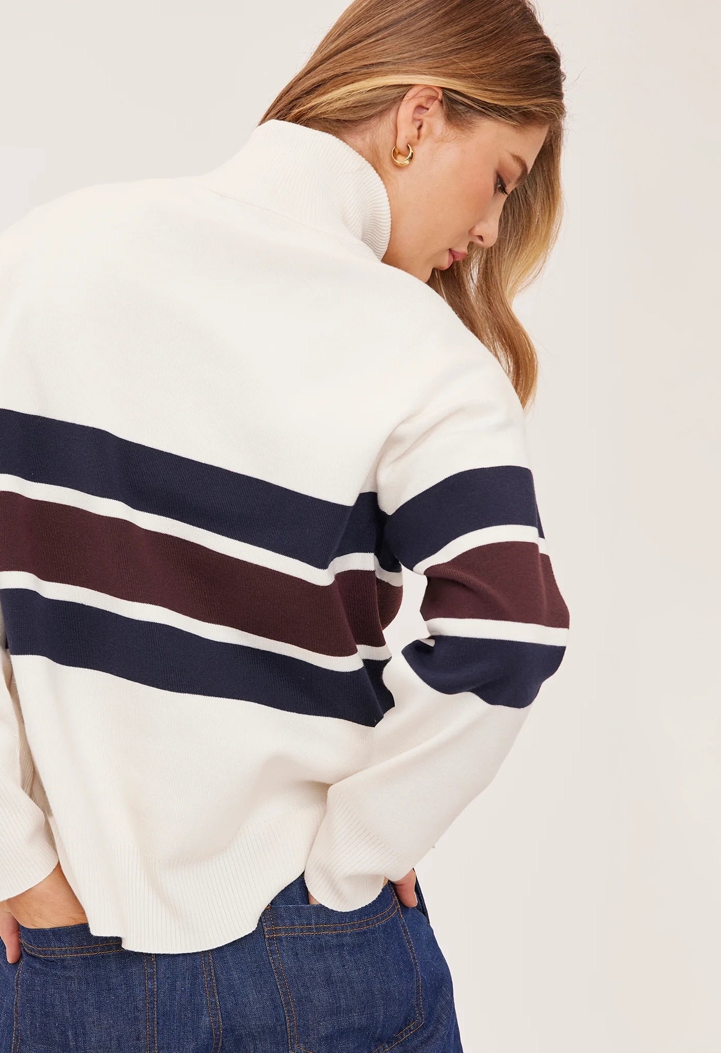 Idris Striped Sweater