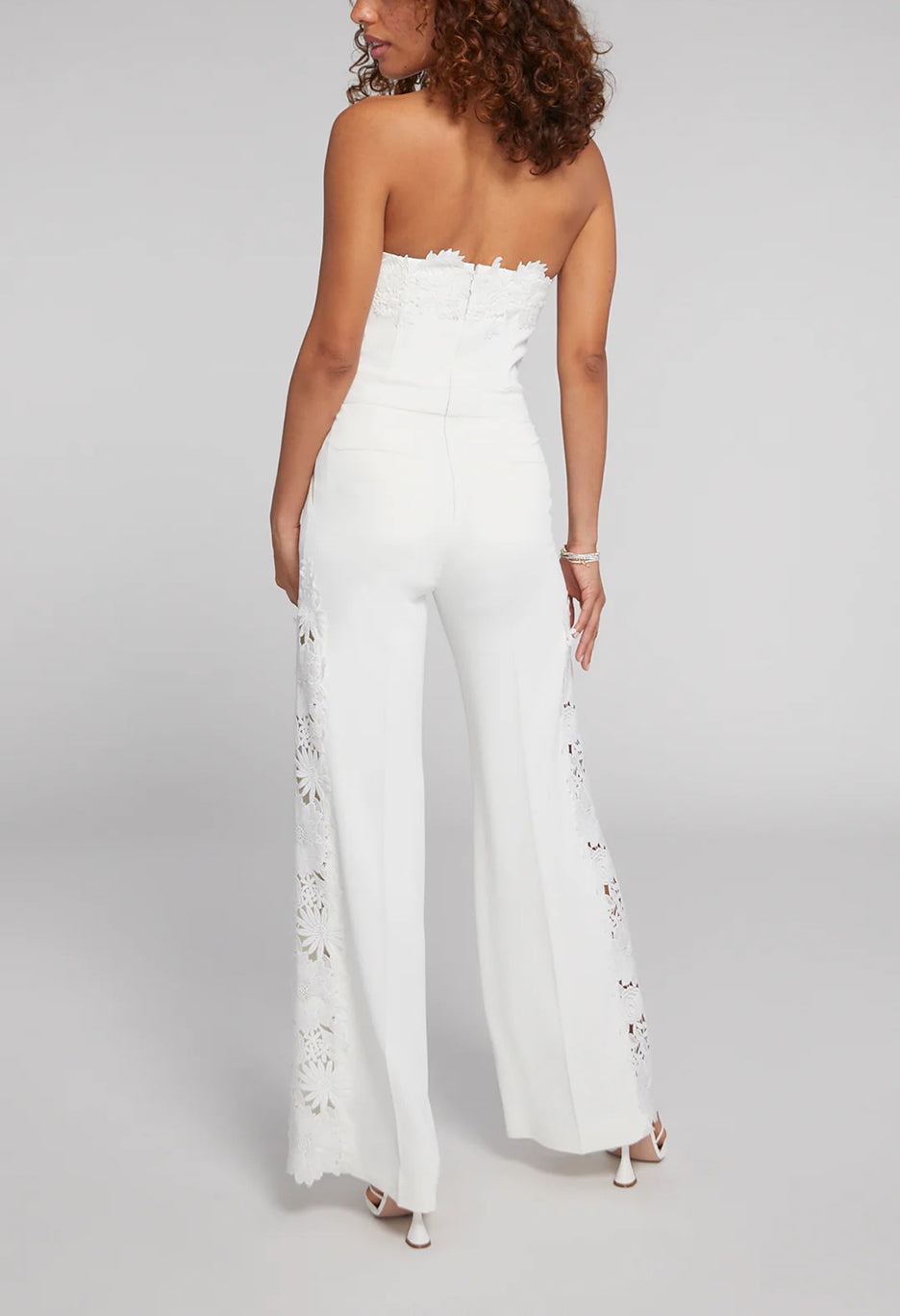 Ebony Lace Combo Jumpsuit