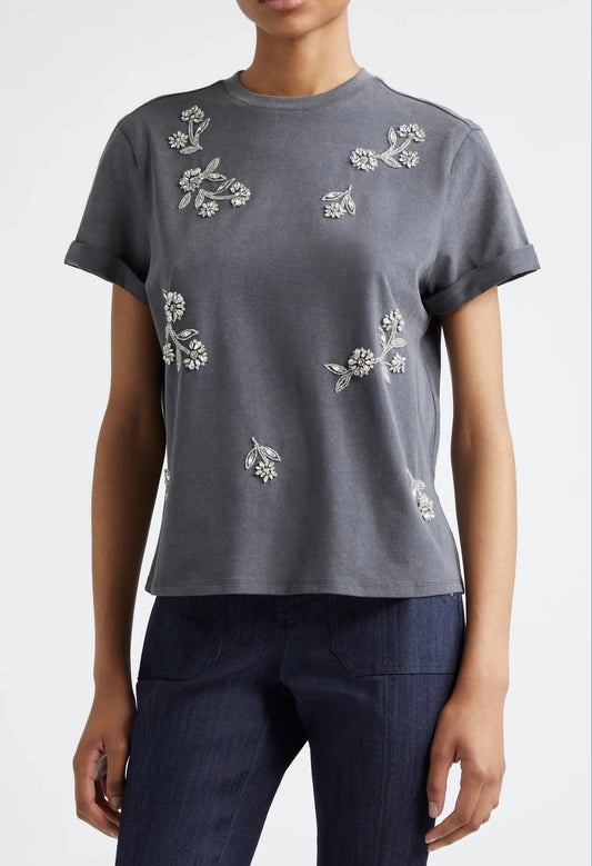 Diamond Vines Washed Bree Tee