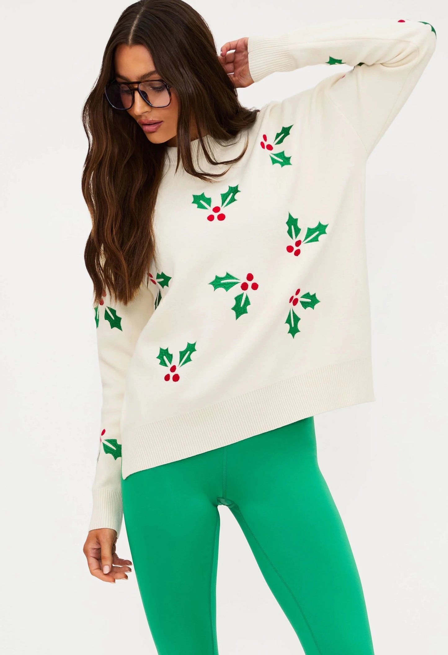 Callie Sweater Frosted Holly