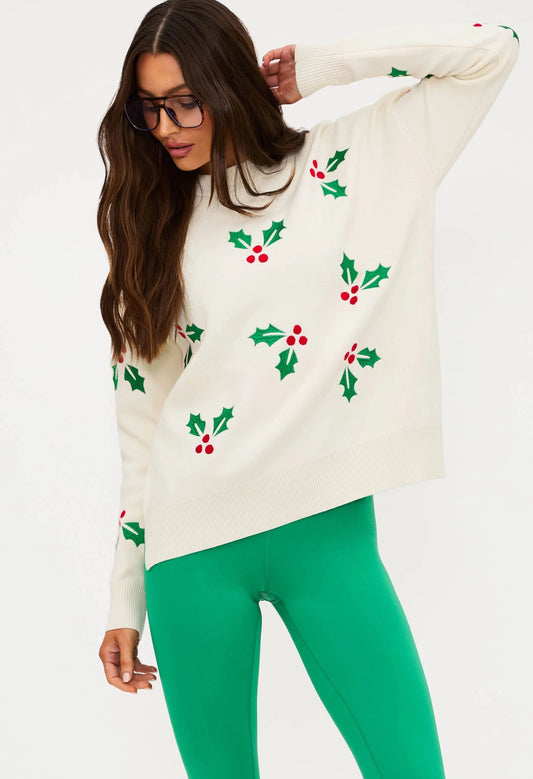 Callie Sweater Frosted Holly