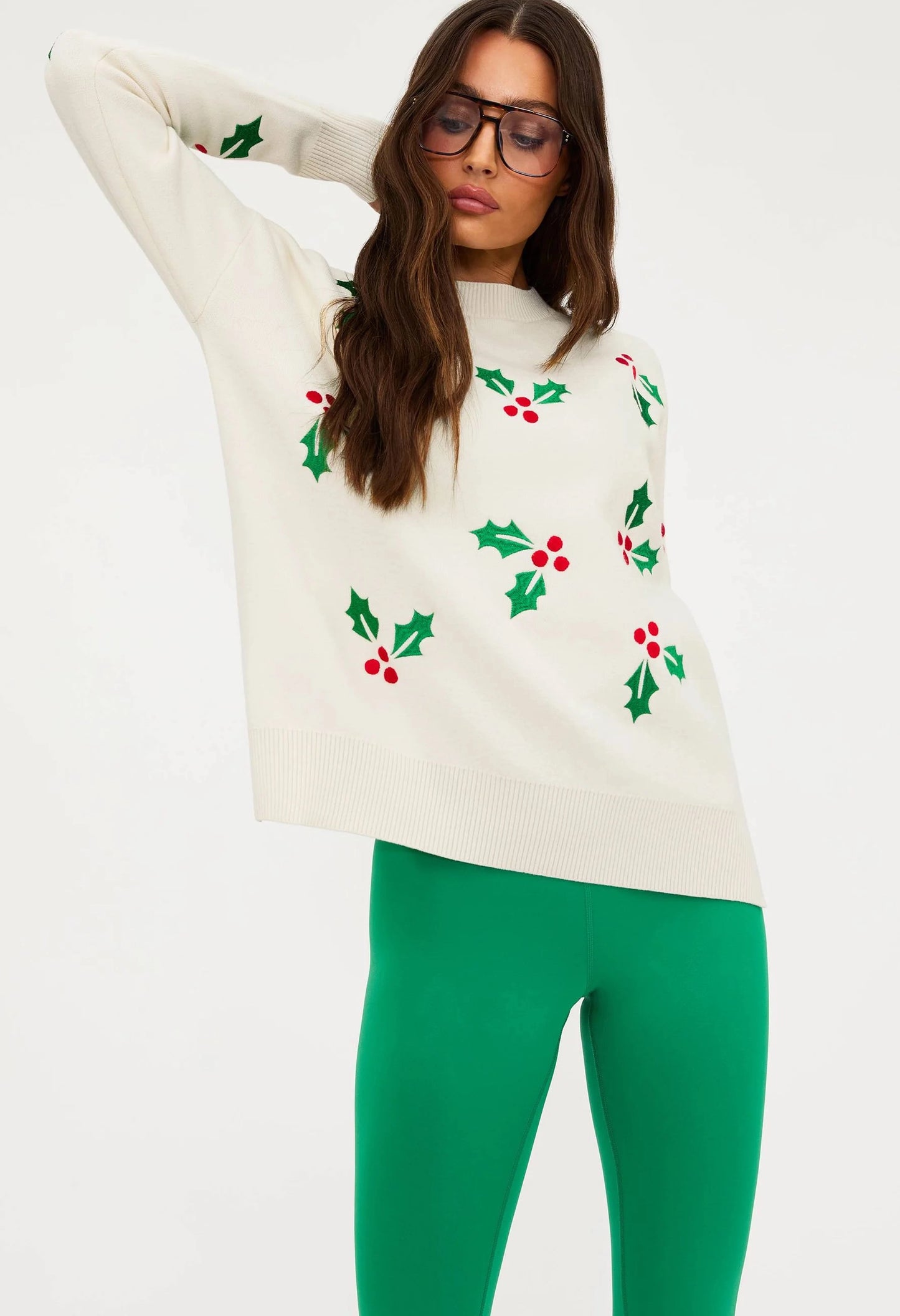 Callie Sweater Frosted Holly
