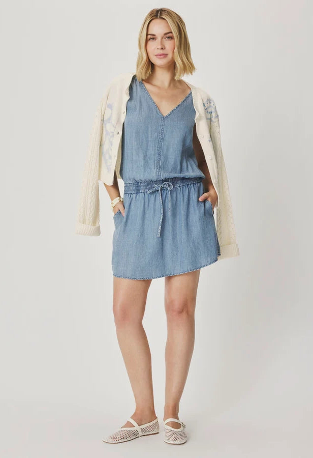 Ginger Indigo Mini Dress