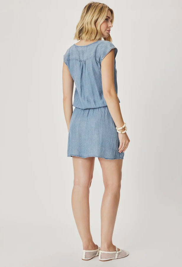 Ginger Indigo Mini Dress