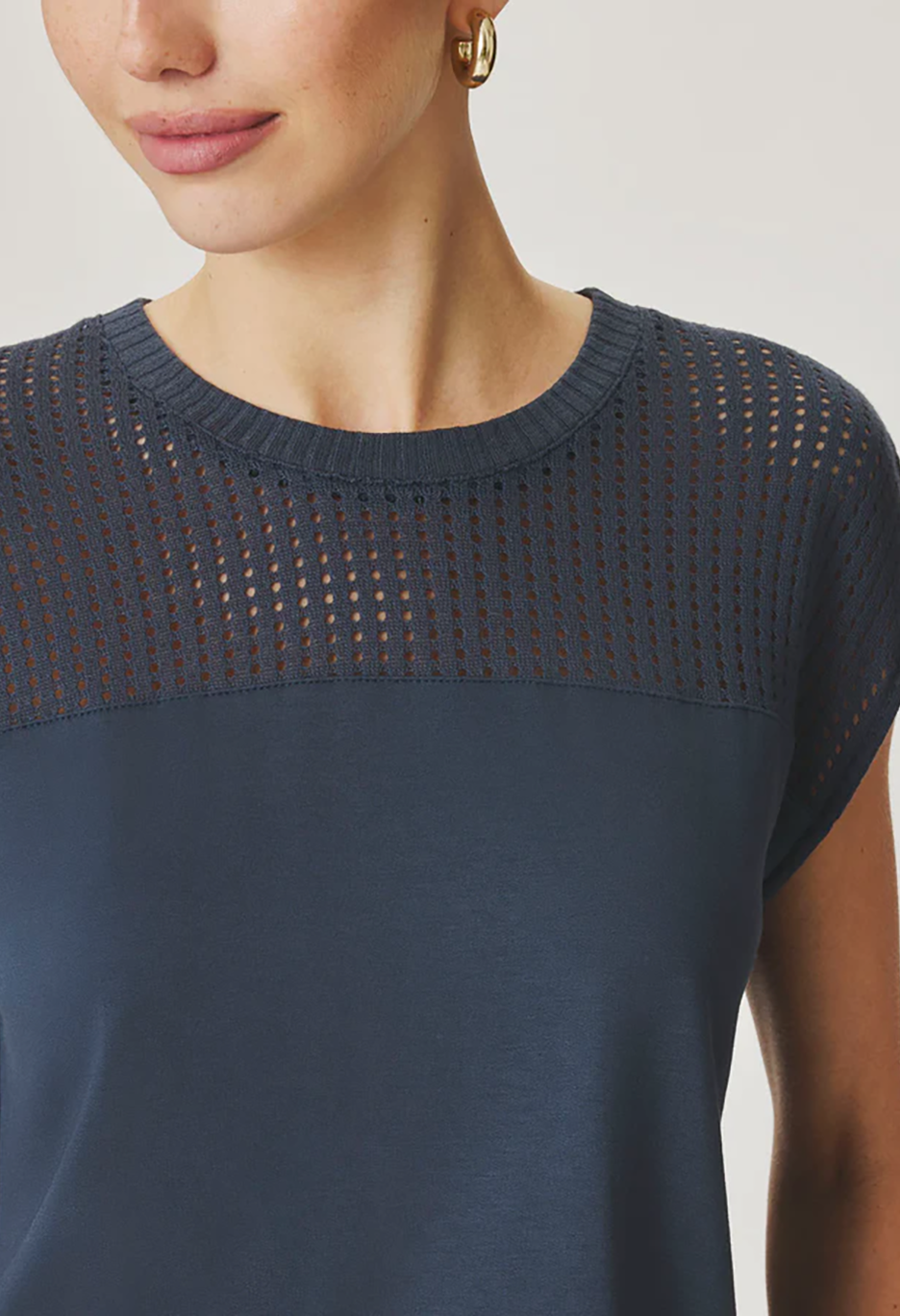 Jada Pointelle Sleeveless Top