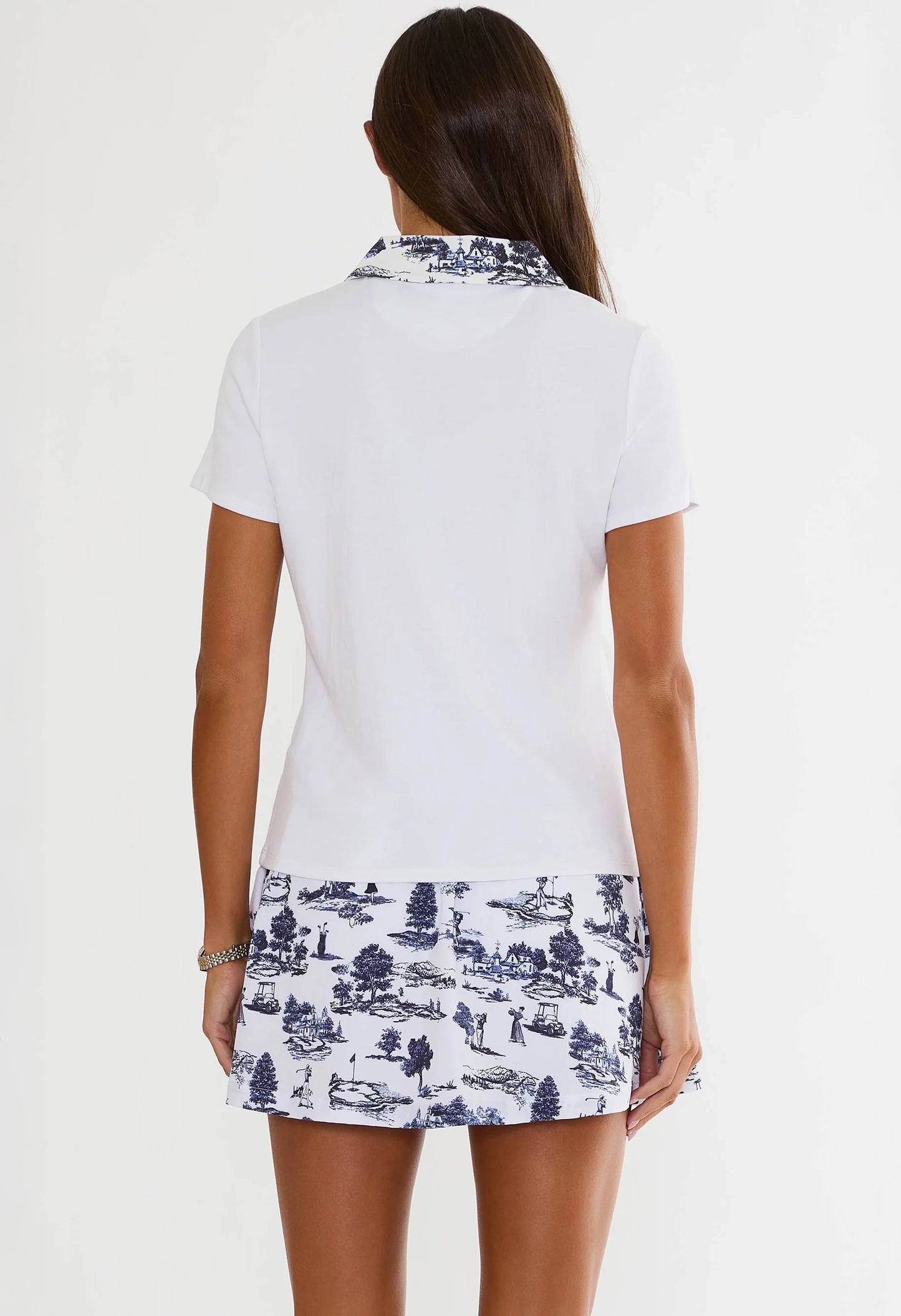Ottavia Top Evening Golf Toile
