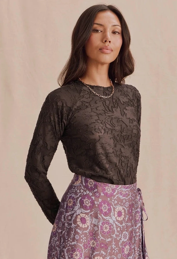 Cecelia Floral Long Sleeve Tee