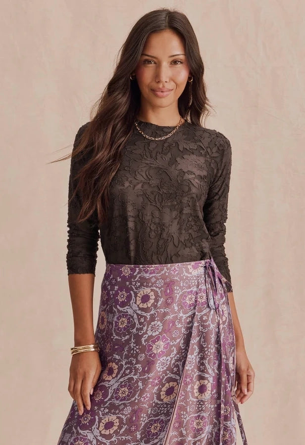 Cecelia Floral Long Sleeve Tee