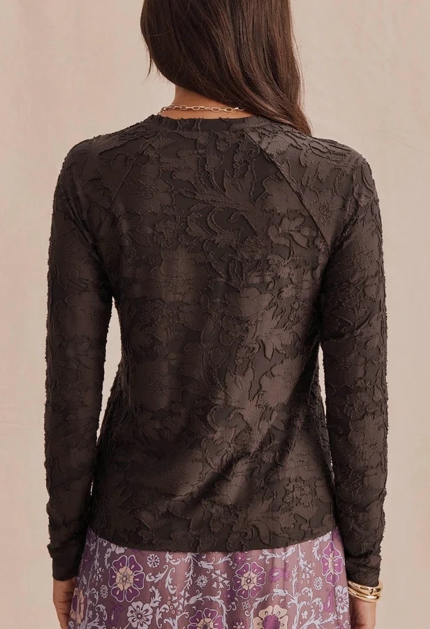 Cecelia Floral Long Sleeve Tee