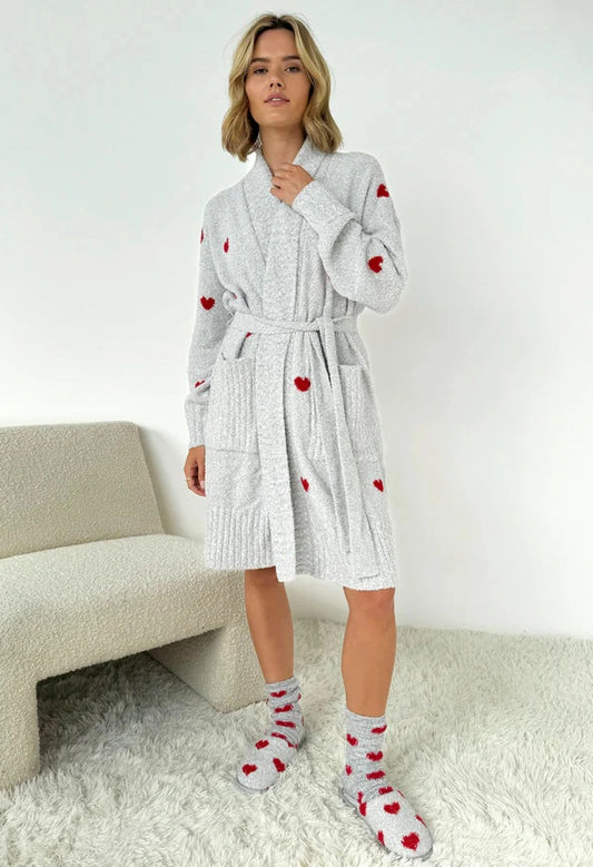 Pomona Fuzzy Yarn PJ Robe