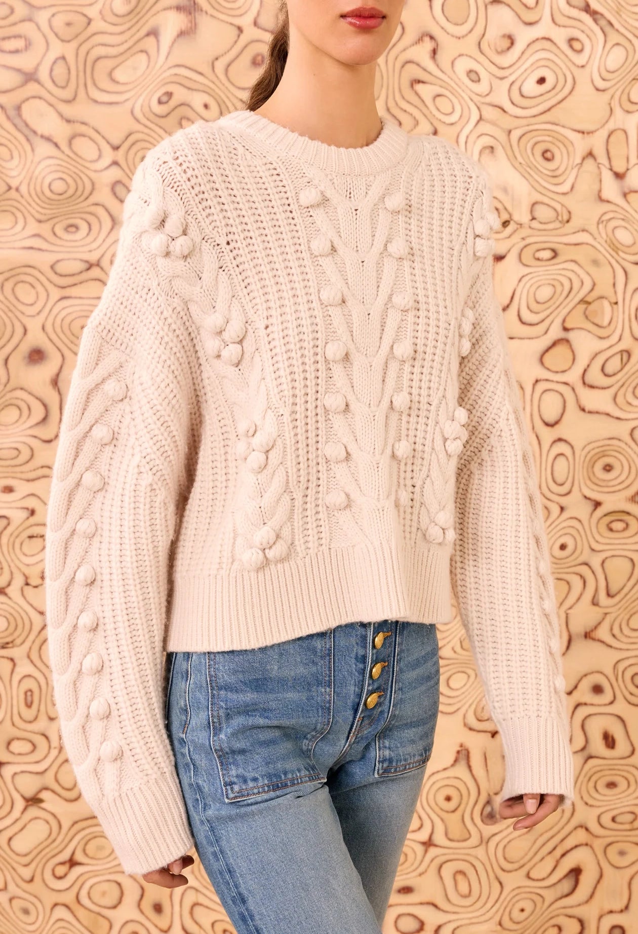 Indra Cable Knit Pullover – Who Cares? Wear