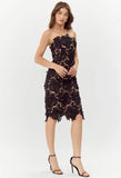 Jade Woven Lace Tube Dress