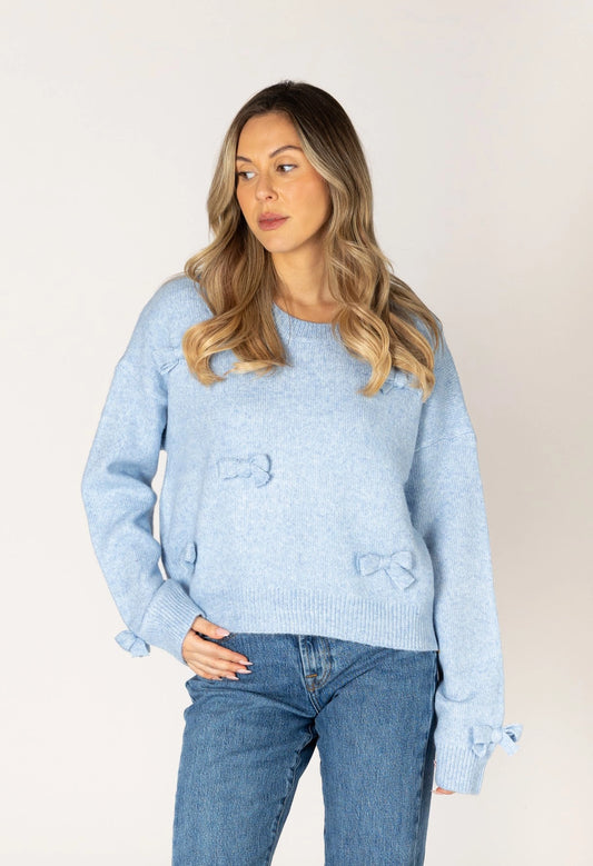 Jessie Novelty Bow Sweater