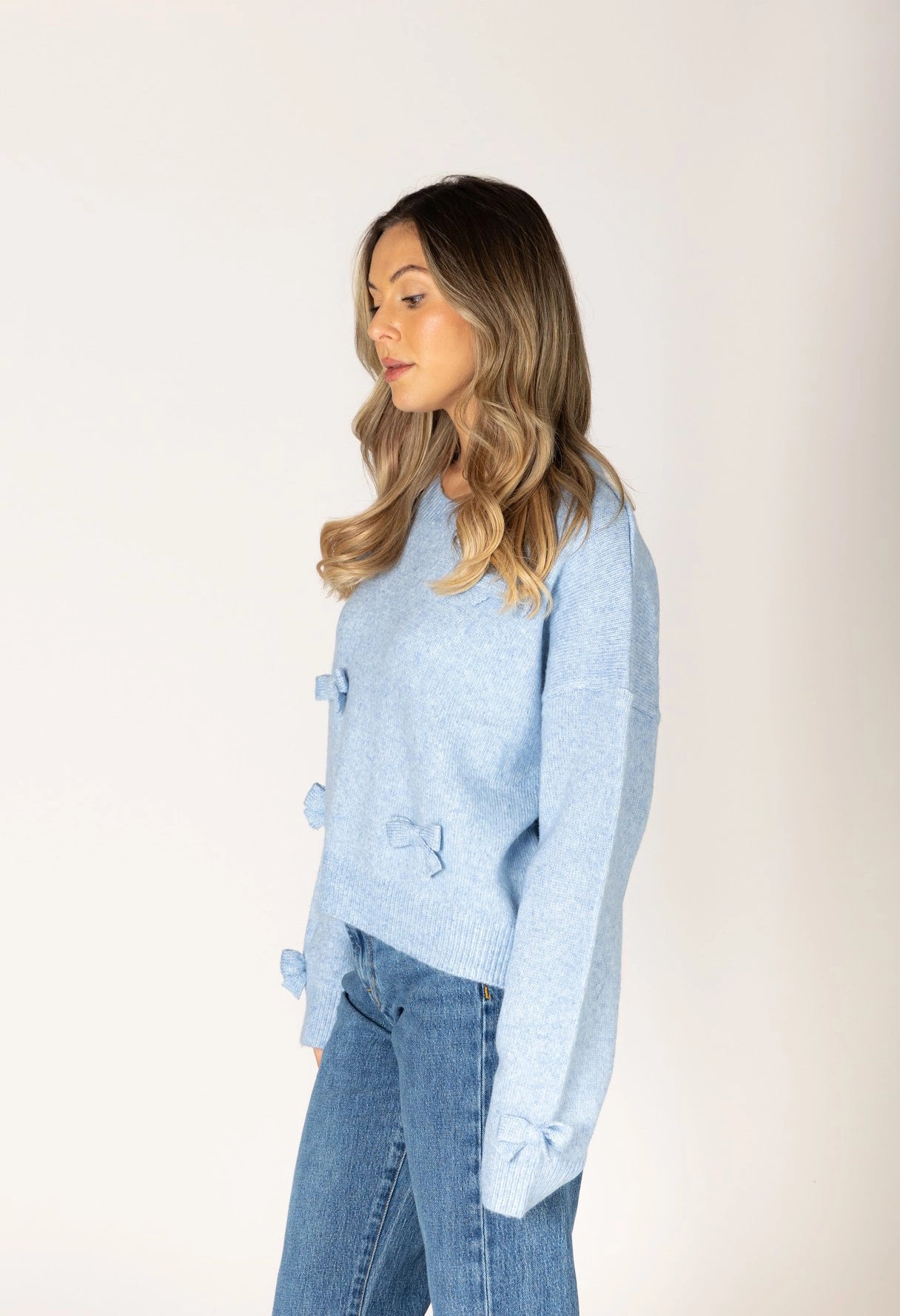 Jessie Novelty Bow Sweater