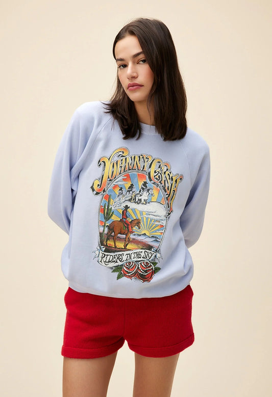 Johnny Cash Ghost Riders Vintage Sweatshirt