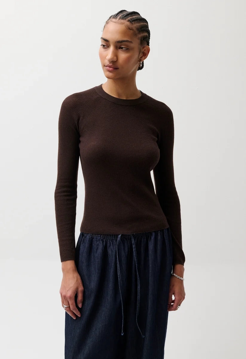 Juno Merino Blend Featherweight Sweater