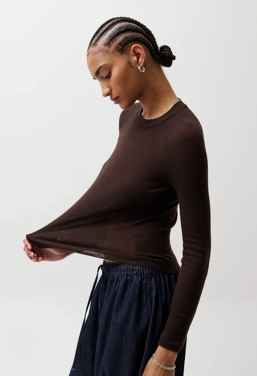 Juno Merino Blend Featherweight Sweater
